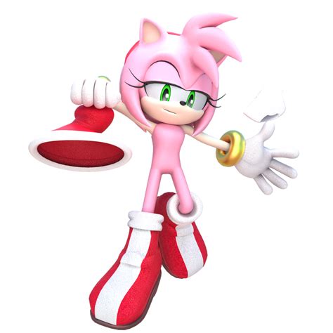 Amy Rose (エミー・ローズ, Emī Rōzu?) is a character that appears in the Sonic the Hedgehog series. She is an anthropomorphic hedgehog with a major crush on Sonic the Hedgehog. Since meeting Sonic on Little Planet, Amy has declared herself his girlfriend and has attempted to win his heart by any means in many of their adventures. She wields the Piko Piko Hammer, which she uses with ... 